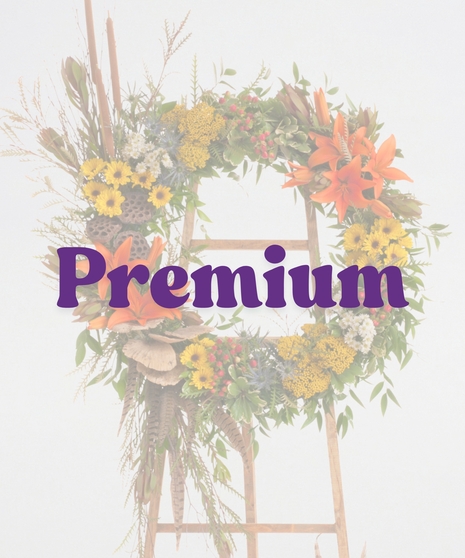 The Woodlands wreath stand delivered in Baton Rouge, LA. 