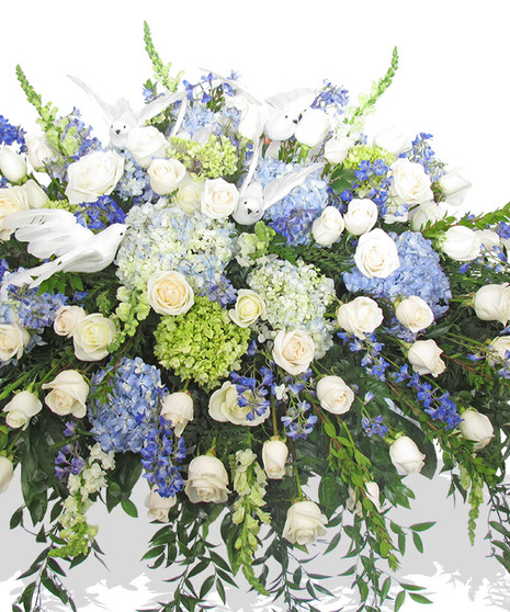 Calming Comfort Casket Cover