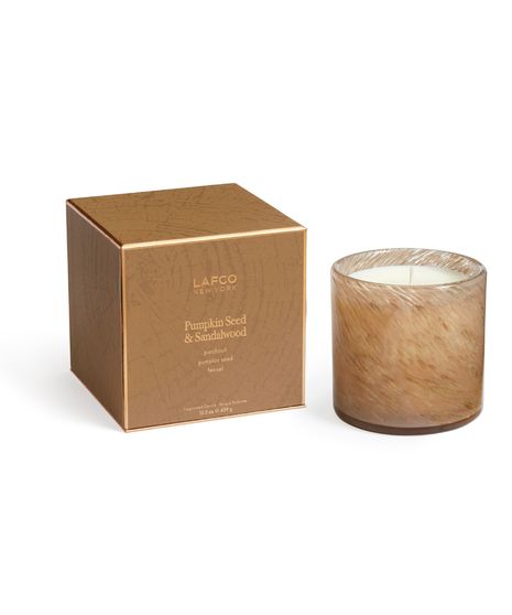 LAFCO Pumpkin Seed & Sandalwood Candle - Seasonal Fragrance