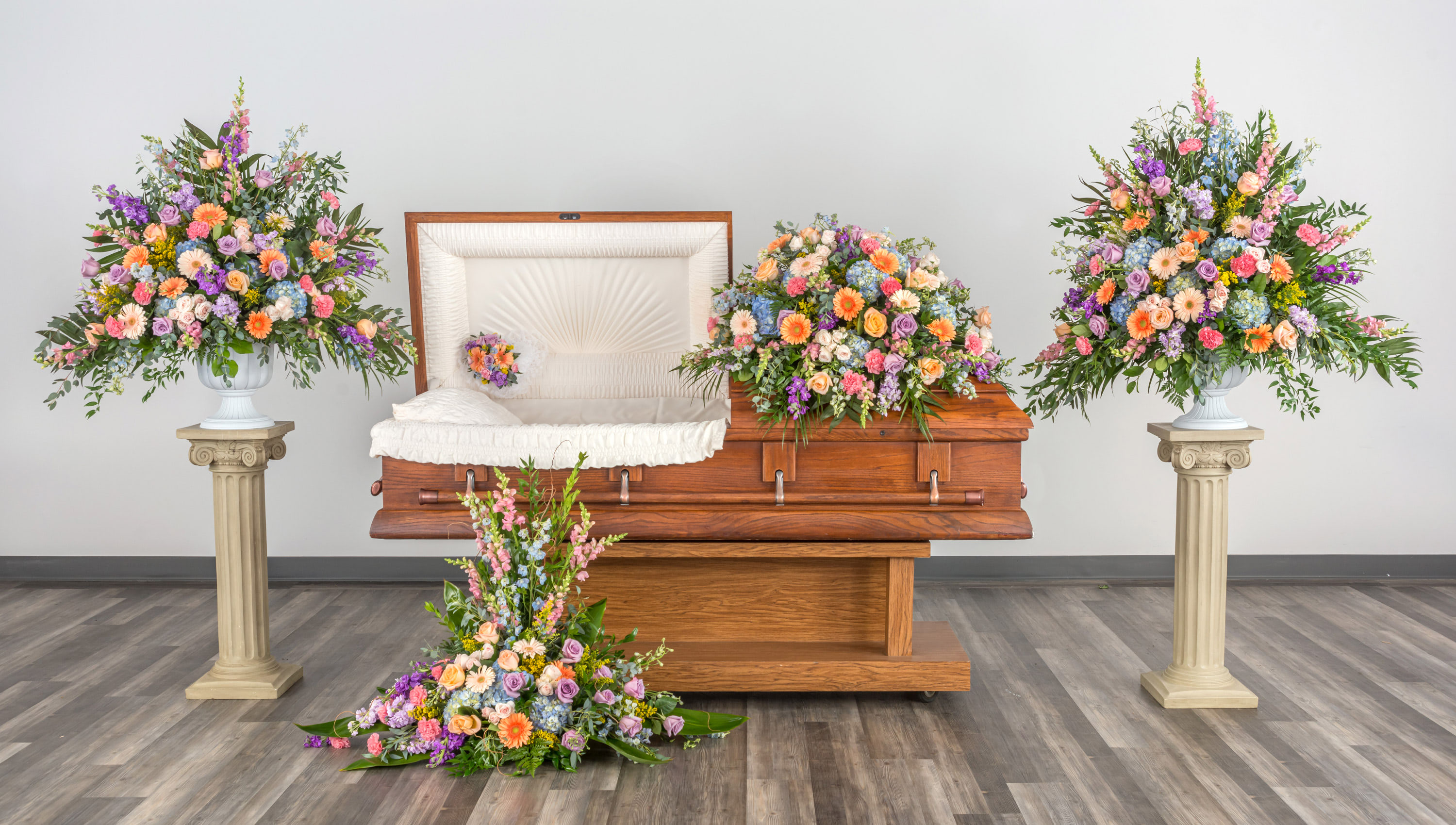 Springtime Symphony - vibrant combination suggests a life that was lived fully and joyfully