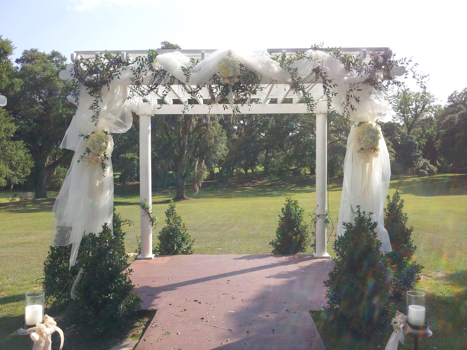 Baton Rouge's Wedding Ceremony Decor